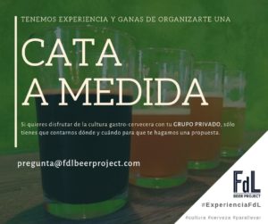 CATAS PRIVADAS | ExperienciasFdL para llevar #adomicilio - FDL Beer Project